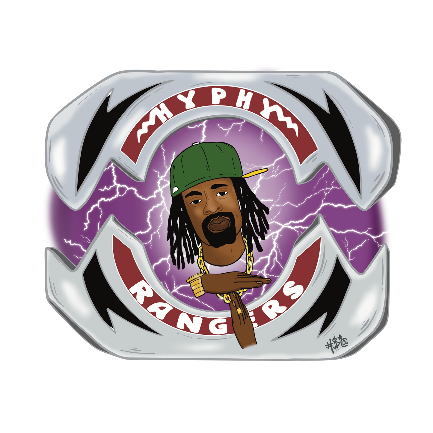 Hyphy Rangers Mac Dre Sticker