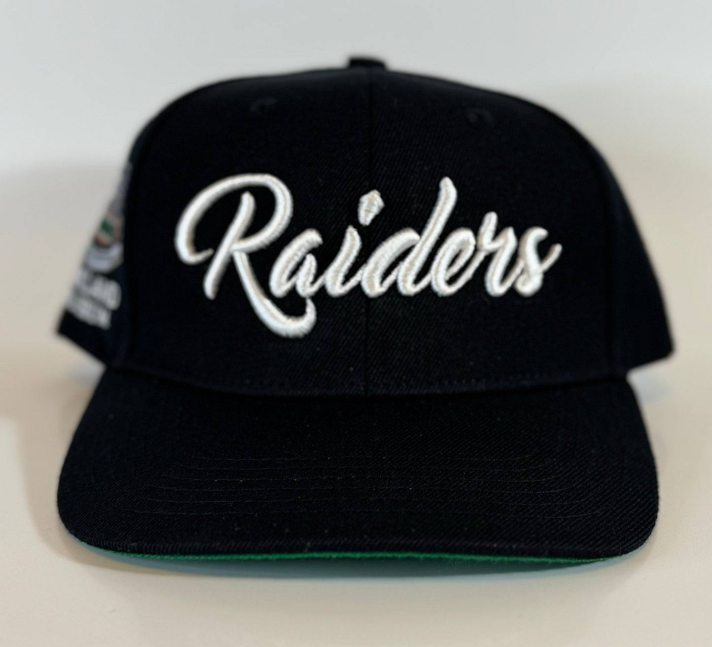Black Oakland Raiders Snapback