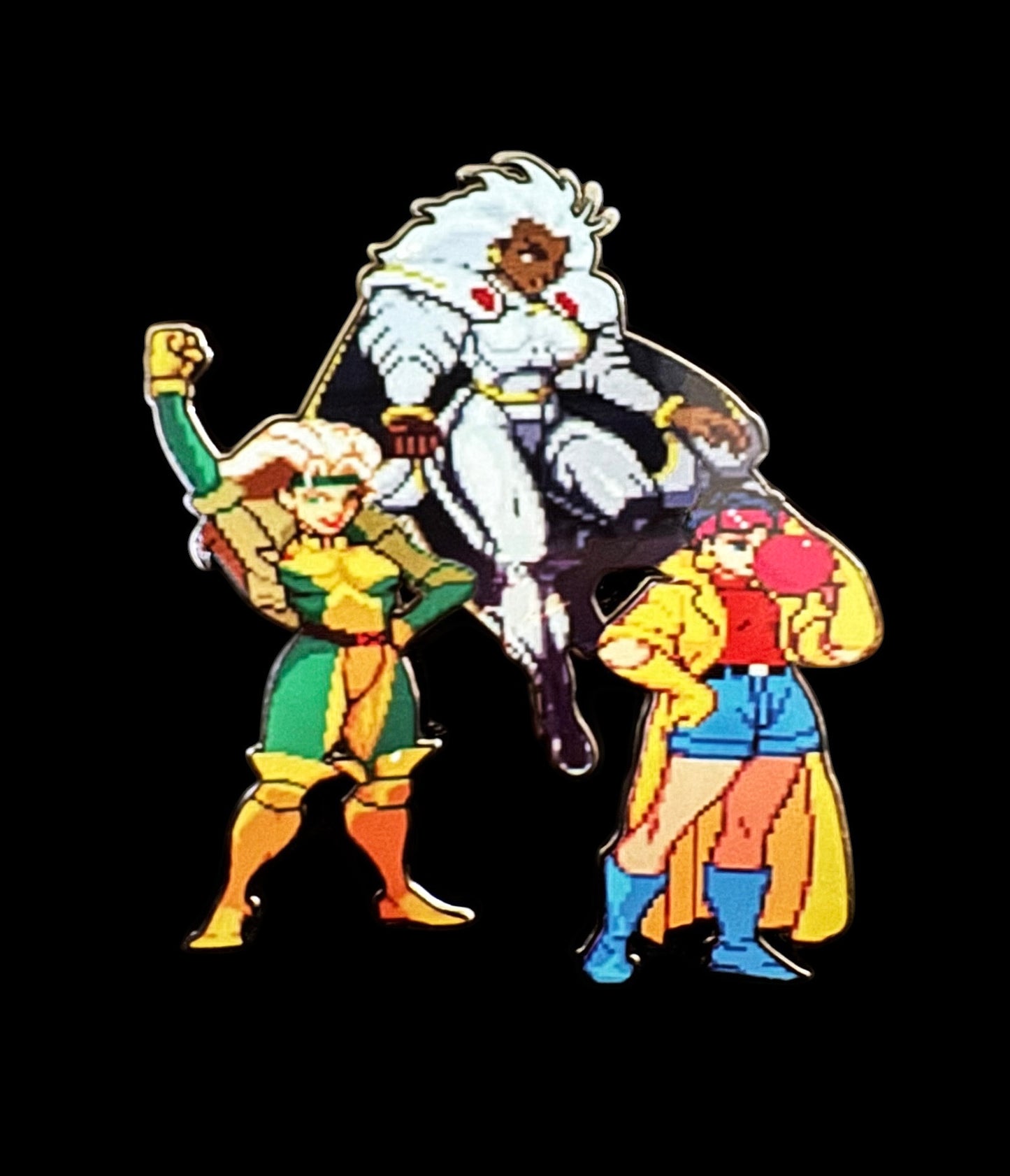 Rogue, Storm, Jubilee Pin