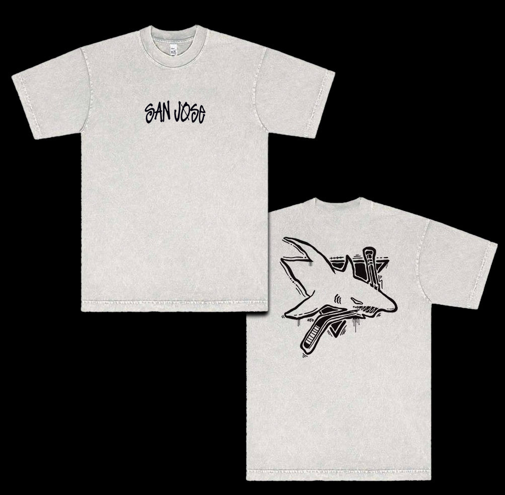 San Jose Sharks - Limestone Heavyweight Tee
