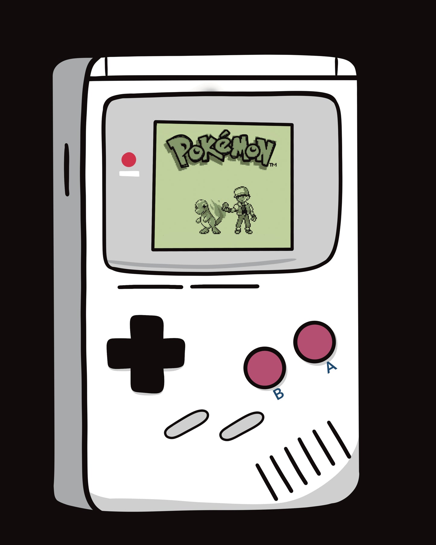 Gameboy OG Pokemon Sticker