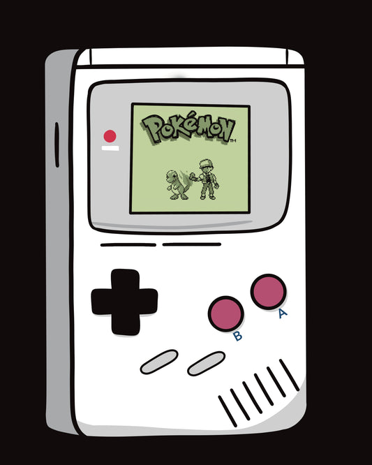 Gameboy OG Pokemon Sticker
