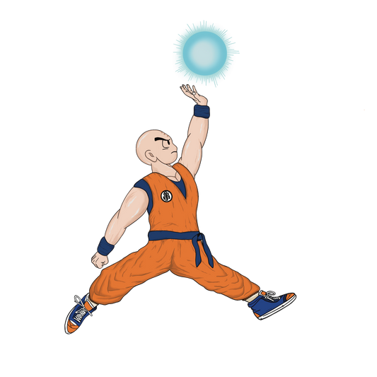 Air Krillin Sticker