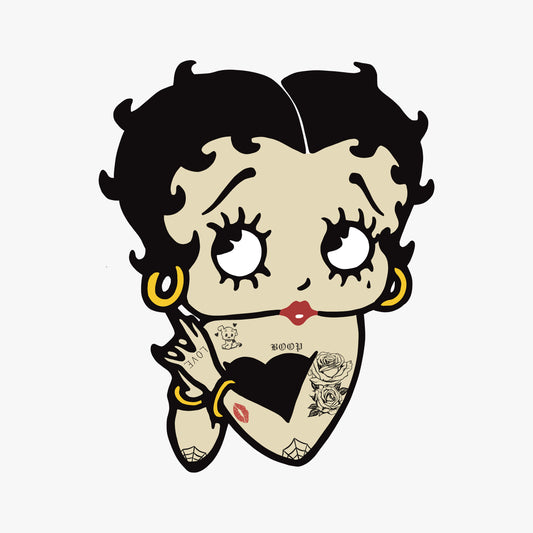 Betty Boop Toxica Sticker