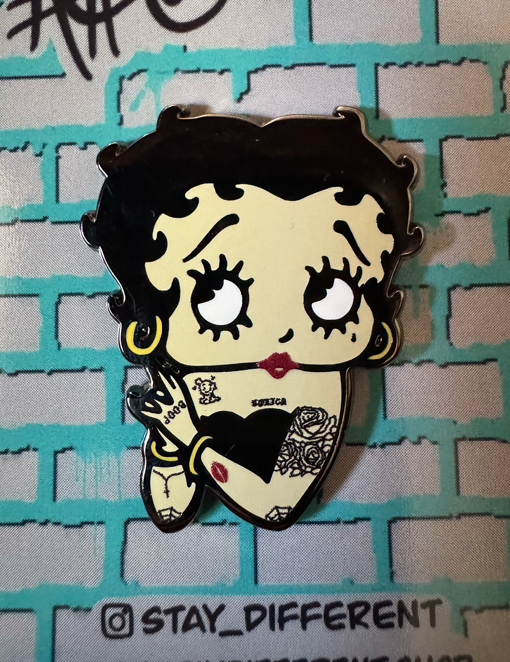 Betty Boop Pin