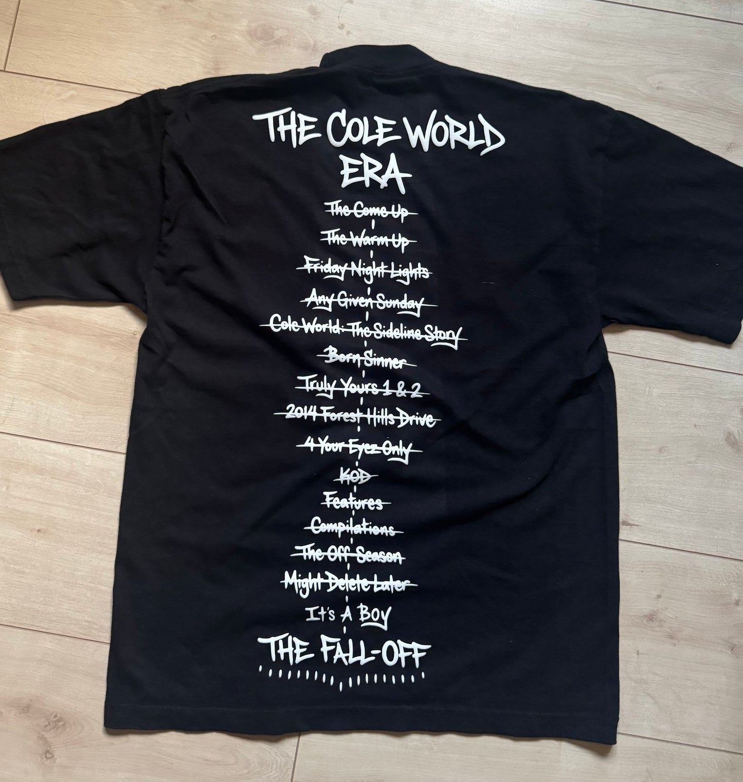 Cole World - Black Heavyweight Tee