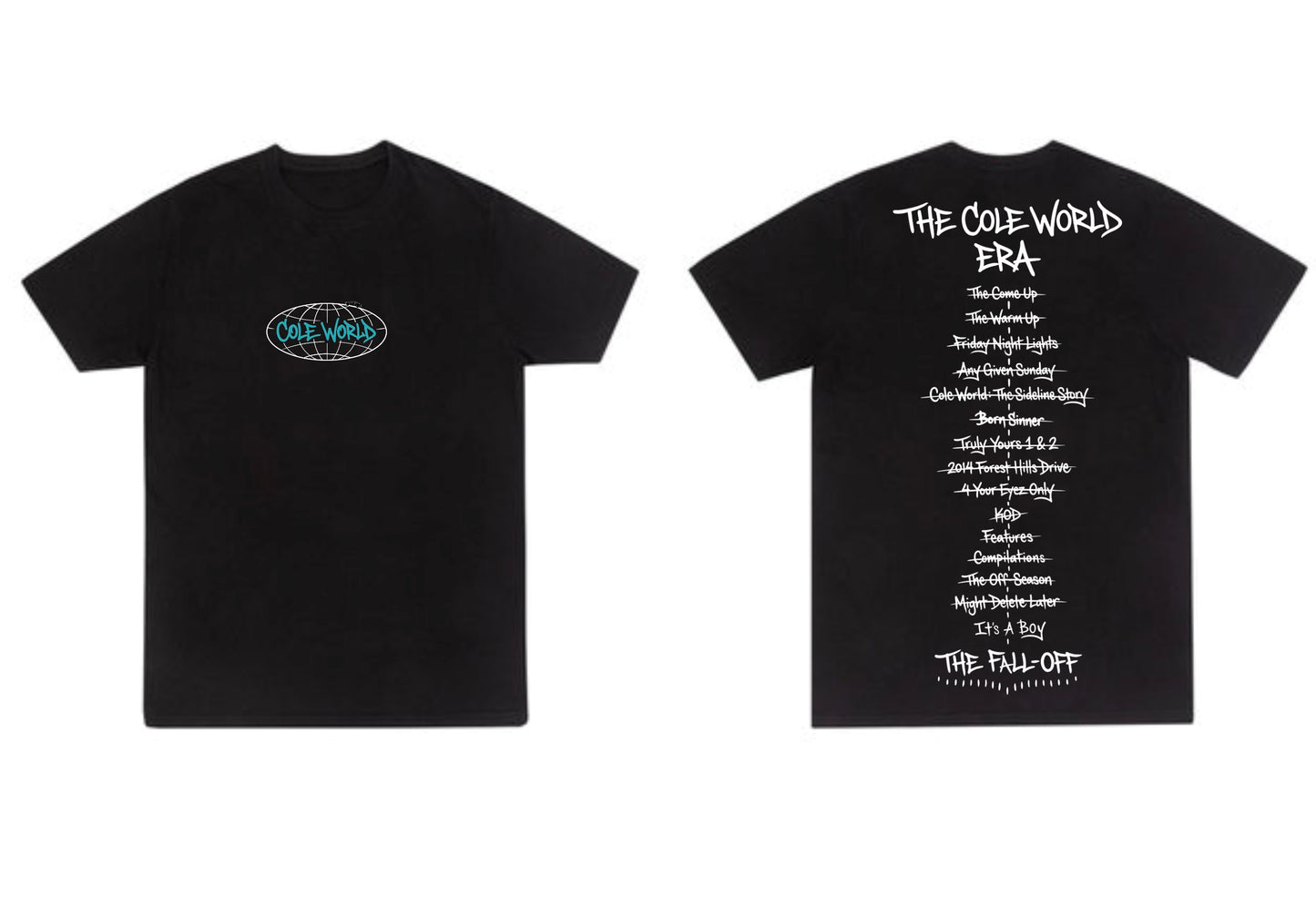 Cole World - Black Heavyweight Tee
