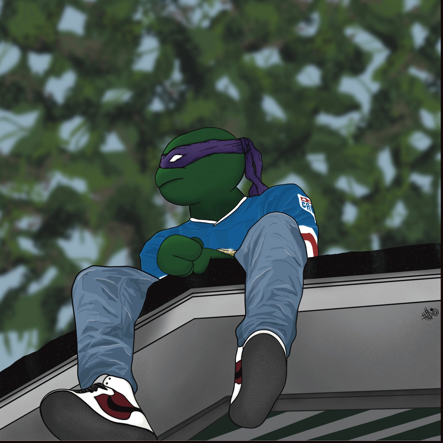 Forest Hills Donny Sticker