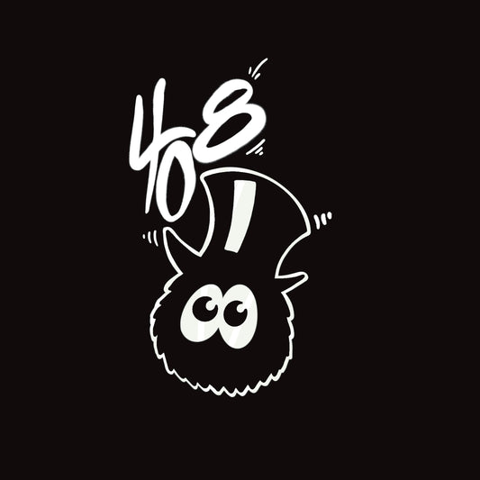 408 Flea Sticker