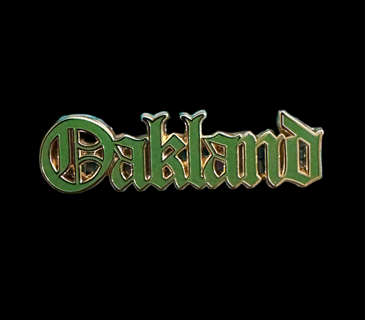 Oakland Old English Pin