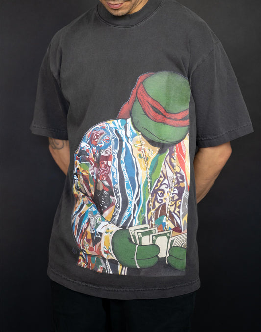 Coogi Raf - Vintage Black Heavyweight Tee