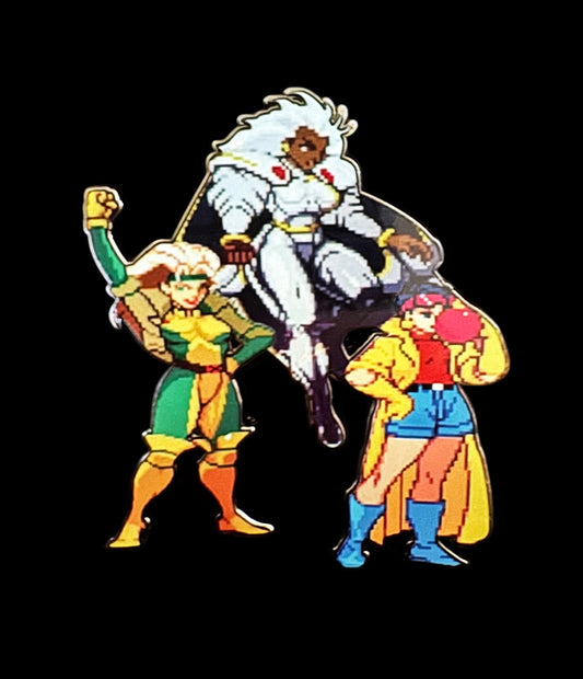 Rogue, Storm, Jubilee Pin