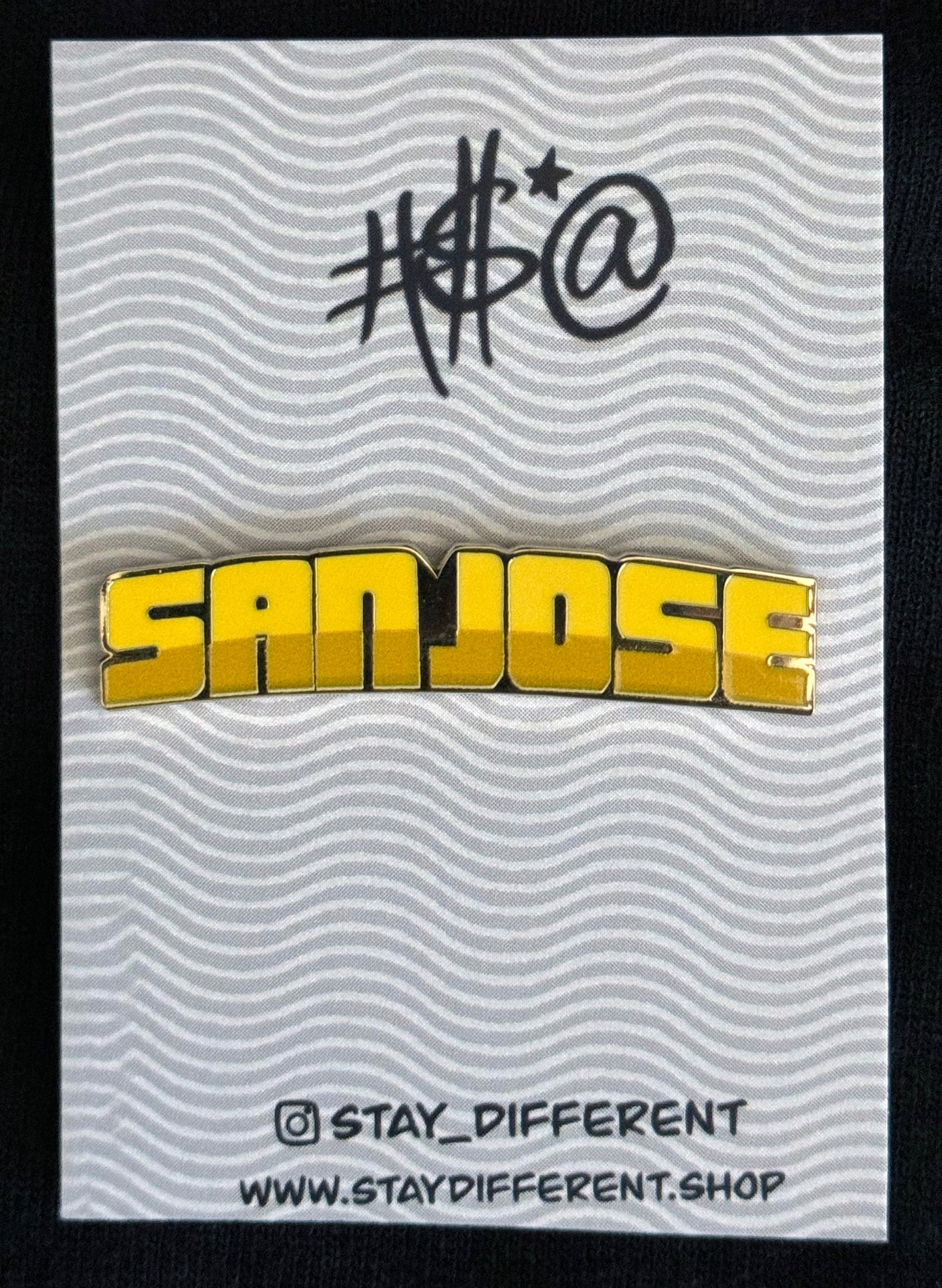 San Jose Lowirder Pin