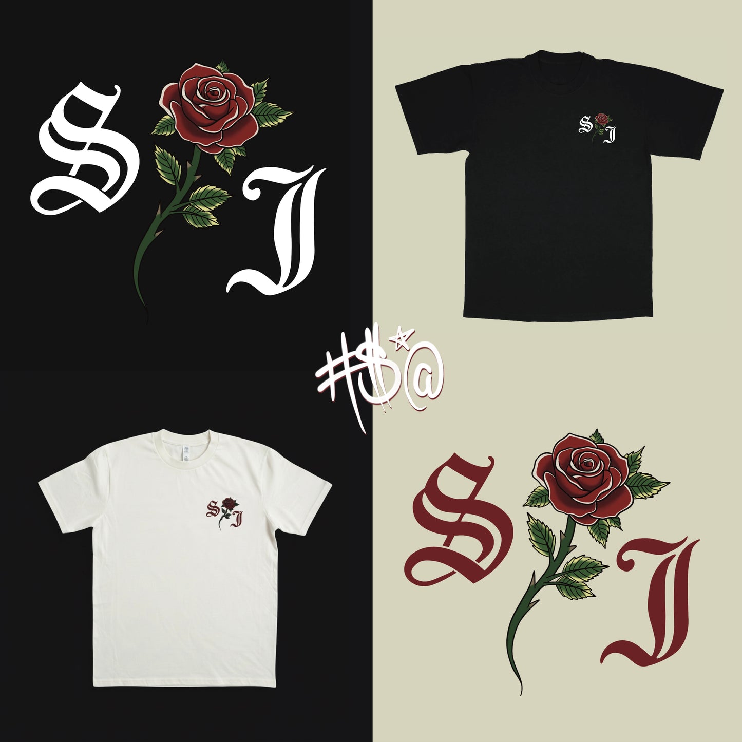 SJ Rose Tee