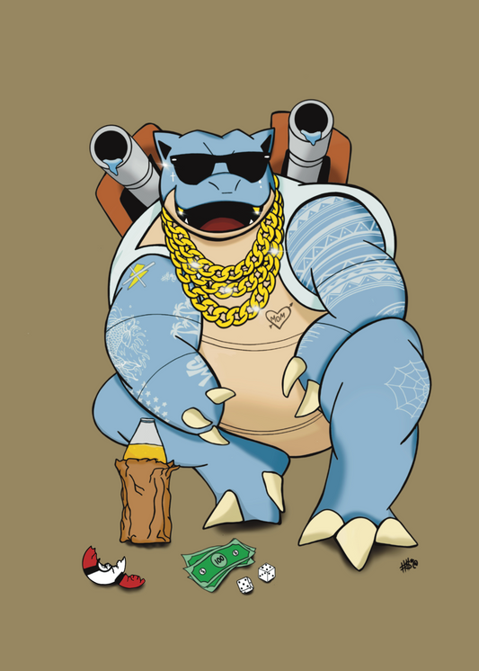 Thug Blasty 5x7 Print