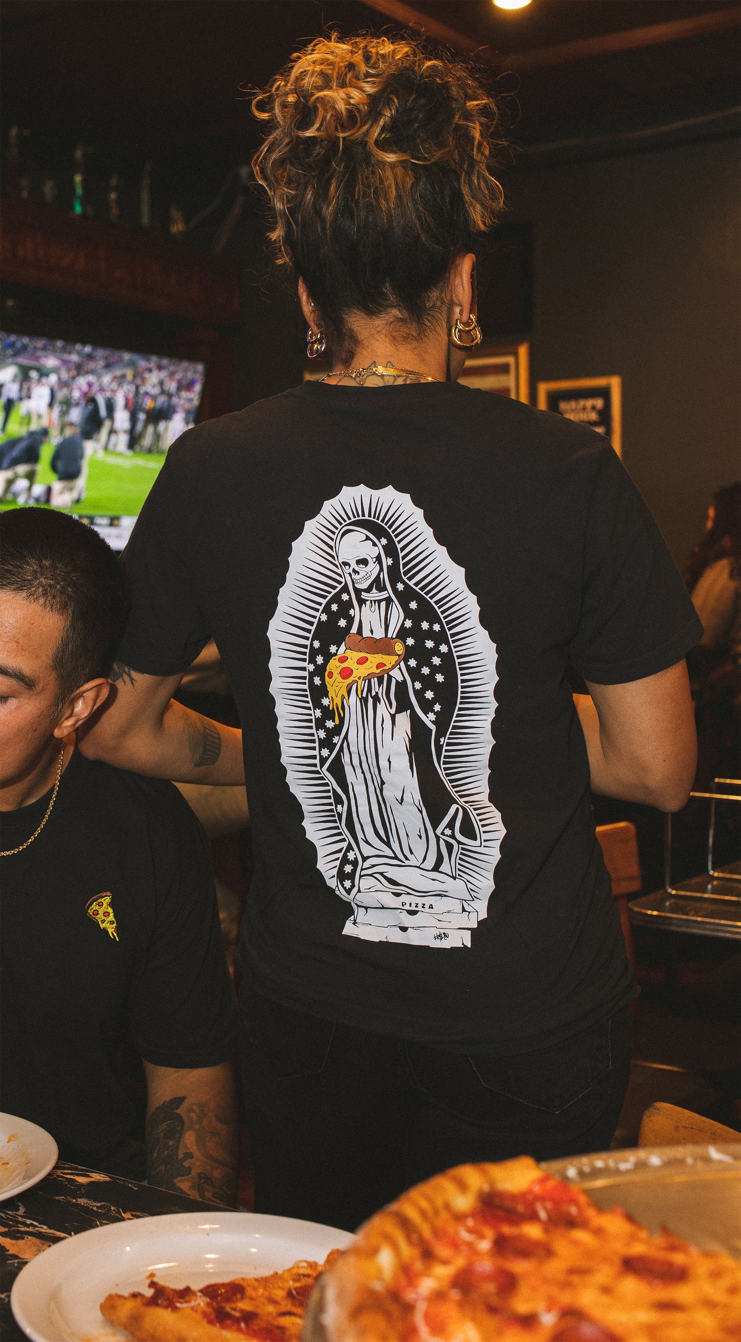 Our Lady of Pizza Heavyweight Tee