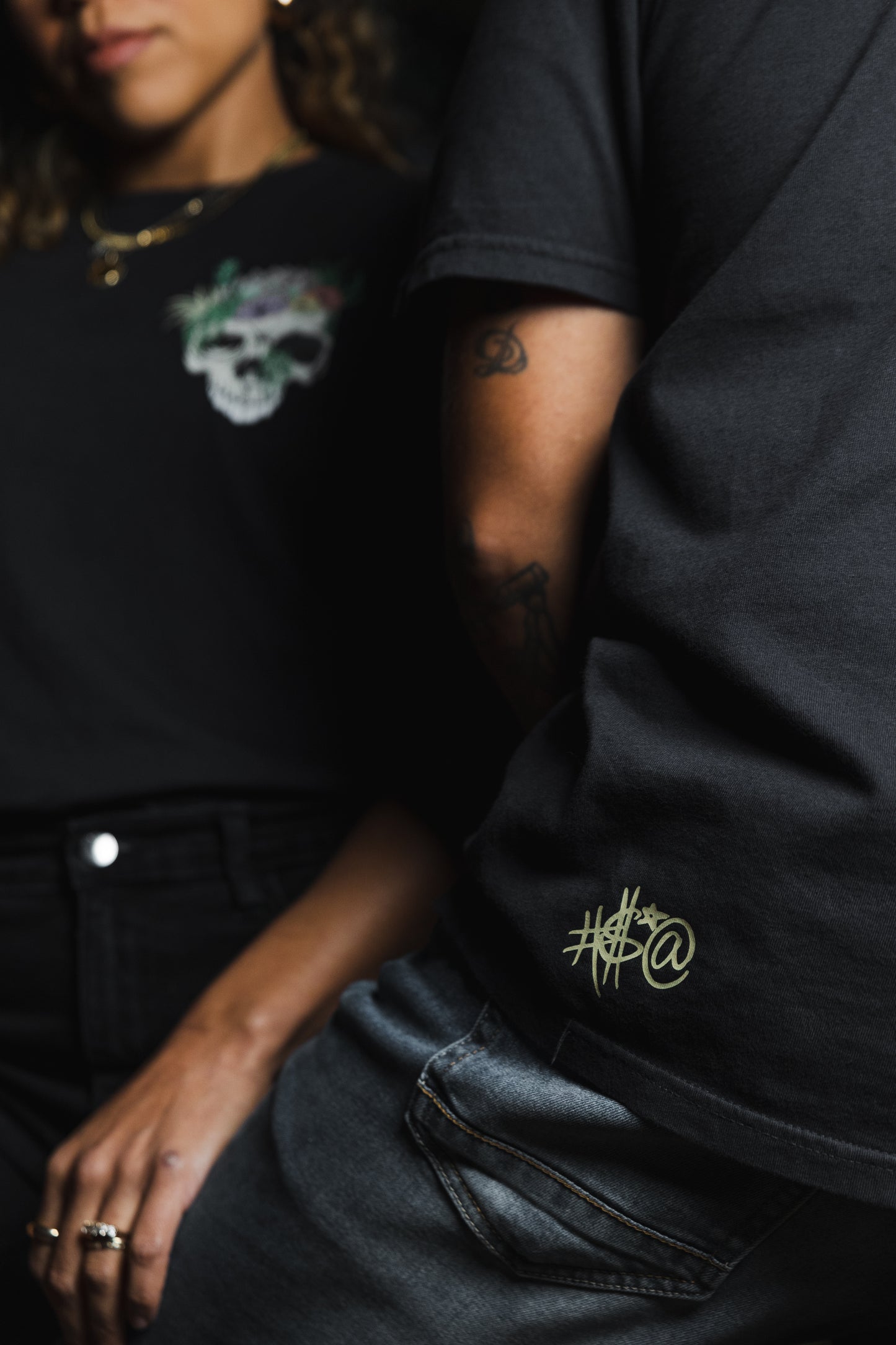 Rooted Skull Heavyweight Tee