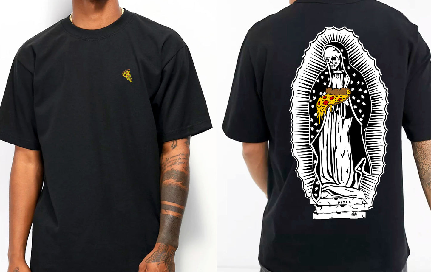 Our Lady of Pizza Heavyweight Tee